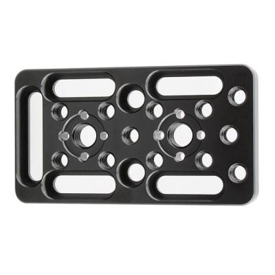 China Custom Camera Cage High Precision 6061 Cheese Plate Camera Cage Aluminum Metal Wall Mount for sale