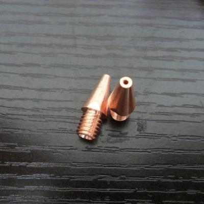 China 3D Printer High Pressure CNC Machining Nozzle Jet Nozzle Customized Brass CNC Turning 3D Printer Parts for sale