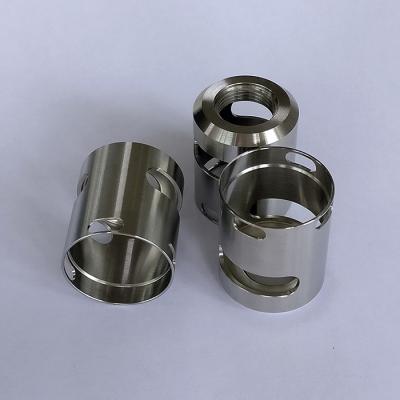 China Pipe Fitting CNC Rotating Stainless Steel Internal Screw Thread Telescopic Tube Pipe Fitting for sale