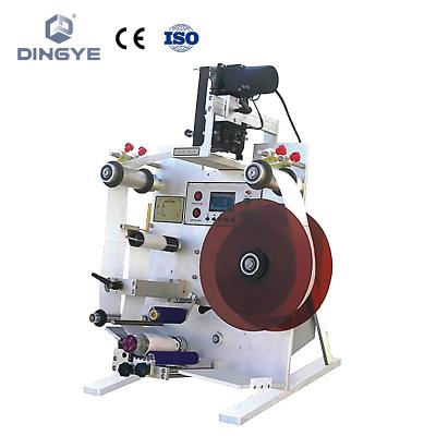 China SL120 semi automatic food round bottle labeling machine for sale portable manual control round shampoo bottles labeling machine for sale