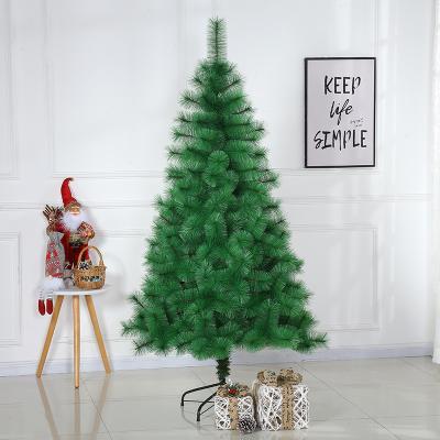 China 2022 Wholesale Best Selling Home Festival Decoration 1.8m Outdoor Metal Christmas Needle Artificial Pine Trees for sale