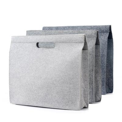 China Eco-friendly Factory Supply Felt Documentary Sleeve For Soft Laptop And Notebook Case Protection Bag for sale