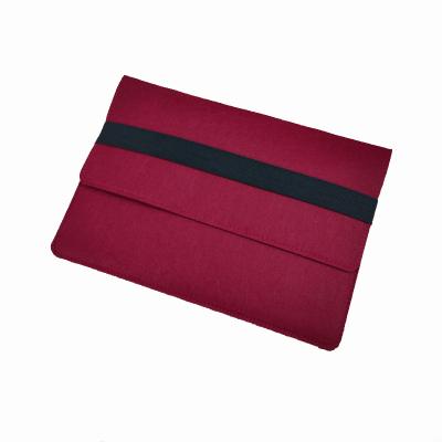 China Low Price Eco-friendly Wool Felt Ultra Book Pocket Bag Laptop Sleeve Case Cover For Mac Book Air 13inch for sale