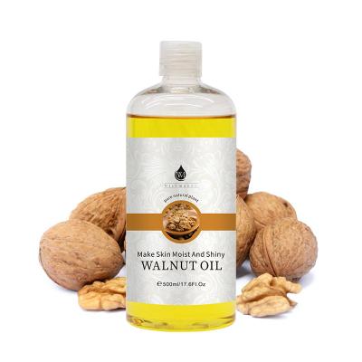 China 500ML Organic Carrier Oils Cold Pressed Walnut Oil For Skin Repair for sale