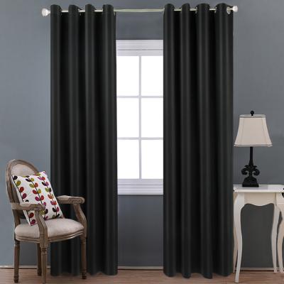 China Wholesale Customization Blackout Small Window Led Blackout Curtain Blackout Curtain Kitchen Curtain Fabric Living Room Thermal Insulated Curtains for sale