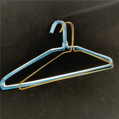 China Contemporary Cloth Drying Hanger , Hotels / Laundry Store Steel Wire Hangers for sale