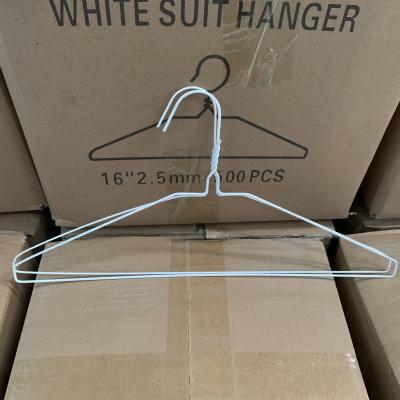 China Corrosion Resistance Slim Coat Hangers , Winter Wear Fabric Coat Hangers for sale