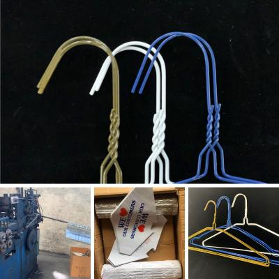 China Plastic Coated Wire Hanger Material Multi Color Q195 Material Dust Resistant for sale