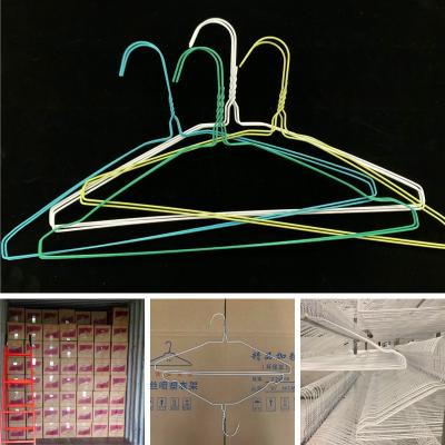 China Durable Metal Wire Hanger Material For PVC / PE Coated Hanger 300kgs Per Roll for sale