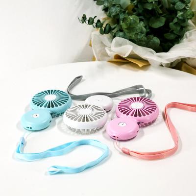 China Wholesale Low Noise 2022 New Mini Macaron With USB Rechargeable Handheld Eyelash LED Light USB LED Light ABS Mute Portable Fan Low Noise Desktop for sale