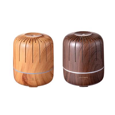 China Car 180ML Grain Space Air Ambient Light Evaporative Personal Humidifier USB Aroma Diffuser Wood Essential Oil Diffuser Mini for sale