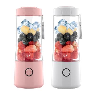 China Portable Mini Fruit Juice Usb Rechargeable 400ML 3000mAh Blender Fruit Juicer Blender Car licuadora portatil high quality filtro for sale