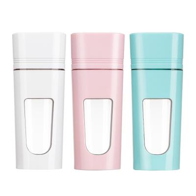 China High Quality TRITAN 4 Blades Fruit Smoothie Mini Home USB Blender 350ML USB Rechargeable Portable Blender Juicer Blender BPA Free Rechargrable for sale