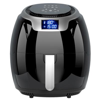 China LED Display Smart Electric Fryer and Oven Easy High Quality Household Air Fryer Large Air Control 8L Capacity Fry Machine Oil Free Multifunctional Air Fryer for sale