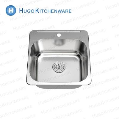 China Without Faucet Cheap Single Bowl Single Bowl Basin Sinks Freestanding Basin Freestanding Sinks Wholesale Custom Kitchen Sink for sale