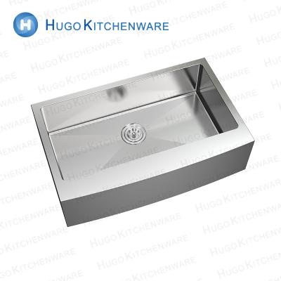 China Without Faucet Commercial Single Sink Above Counter 304 Stainless Steel Workstation Single Workstation Kitchen Sink for sale