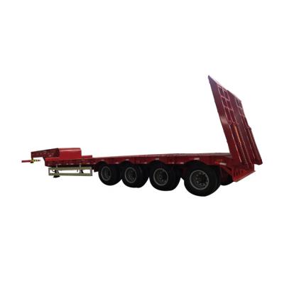 China Other cheap trailers promotion high quality cheap low-profile 4 axles semi-trailer for sale