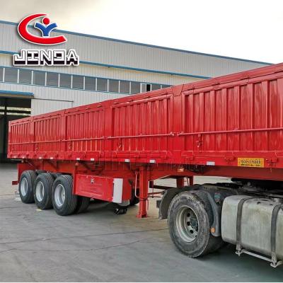 China Good Price Truck Trailer JINDA Direct Supplier Best Quality Hot Sale 3axle 4axle Tipper Trailer In Egypt for sale