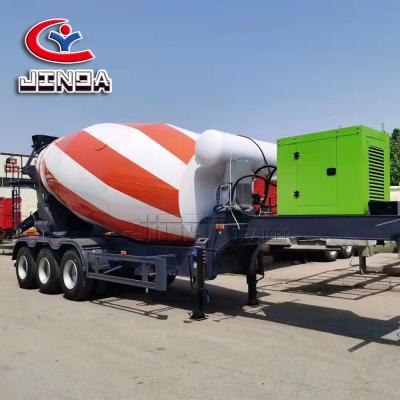 China Factory 8/10/14 Cubic Meters Concrete Mixer Truck Trailer China Trailer And Pump For Sale for sale