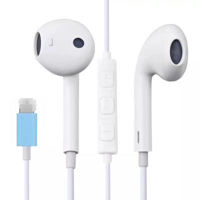 China In-ear in ear earphone for iPhone 11 X/XS 7 pro 8 12 pro 13 maximum stereo sound high quality wire control for sale