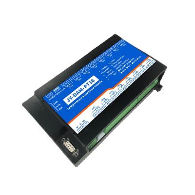 China DAM-PT16 16 channel temperature acquisition PT100 network temperature acquisition module RS485/wireless WIFI high-accuracy tran for sale