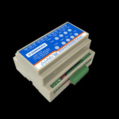 China DAM0808TA PC computer + manual control relay board isolated RS485 communication Modbus protocol DAM0808TA for sale