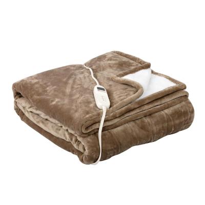 China Detachable Controller Quilted Heatingblanket Orthopedic Winter Season Electric Warm Blanket Washable Due To Spray for sale