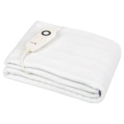 China Anti-Static Electric Blanket Controller Single Electric Blankets For Winter King Size Electric Fleece Blanket for sale