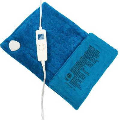 China 85W detachable controller washable due to improve blood circulation heat protection flexibel stirring tourmaline heating pad for sale