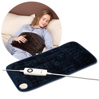 China Washable Due to Controller CE GS CB GS Approval King Size Therapy Shoulder Back Pain Relief Menstrual Electric Heating Pad for sale