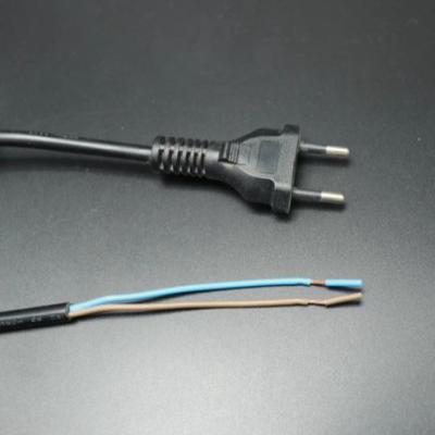 China ZKB-1 BRAZIL 2 PIN Industrial POWER CORD 2.5A/6A/10A/16A/20A for sale