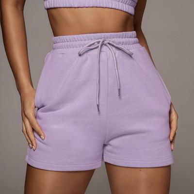 China 2021 Summer Girl Sweater Simple Outer Wear Solid Warm QUICK DRY Shorts Women's Material Biker Shorts Women's Sports Biker Yoga Sho for sale