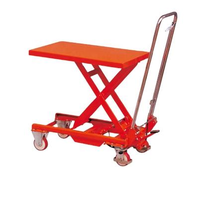 China Building Material Shops Hydraulic Scissor Lift Table With 150~1000KG Capacity for sale