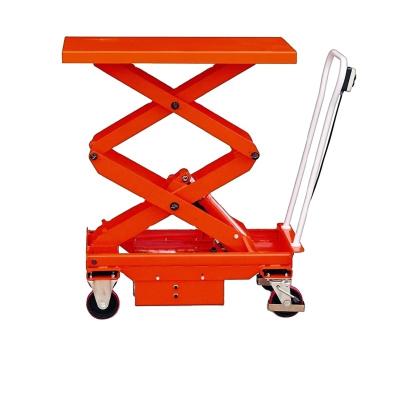 China Building Material Stores Electric Hydraulic Lift Table With 300~1000KG Capacity for sale