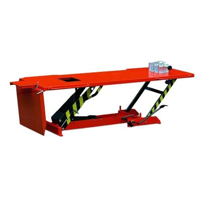 China Building Material Shops Motorcycle Hydraulic Lift Table for sale