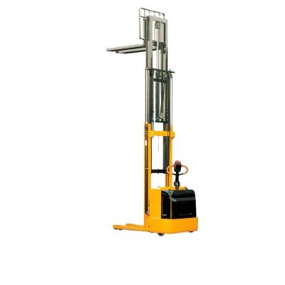 China Electric Building Material Stores Full Forklift Stacker With 4500 And 5500MM Height for sale