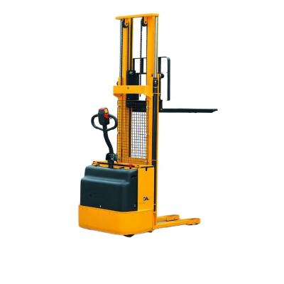 China Building material stores full electric forklift stacker with DC and AC technology. for sale