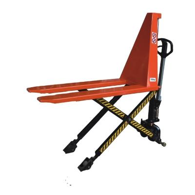 China Scissor lift truck with integrated loader 1000kg for sale