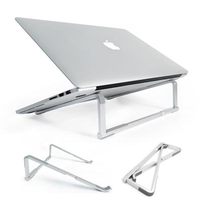 China CNC Processed | New Arrival Module Private Mobile Laptop Stand Aluminum Anodized Universal Folding Desk Stand for 17 inch Notebook for sale