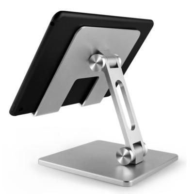 China CNC Processed | Foldable | Solid | Sturdy Hot Selling Adjustable Universal Metal Mobile Table Tablet Holder Stand for sale