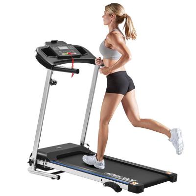 China Merax Black LCD Display Home Foldable GYM Electric Treadmill 12km/h 12 Speed ​​Auto Programs and 3 Incline Levels for sale