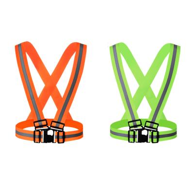 China Water Proof Reflective Suspenders Wholesale Custom Safety Reflective Vest High Visibility Working Safety Belt for sale