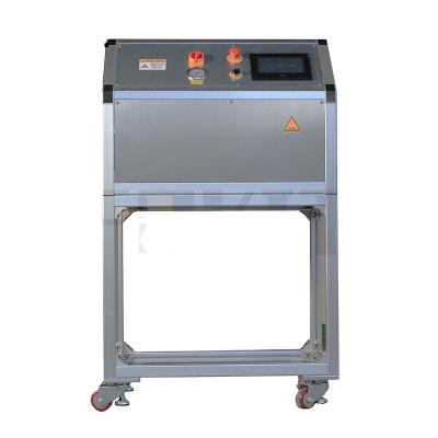 China Industrial FOKIT-PE30HS 3kw 30 kg/hr automatic dry ice machine can create 16mm dry ice pellets for keeping food and Drinks chilled without for sale