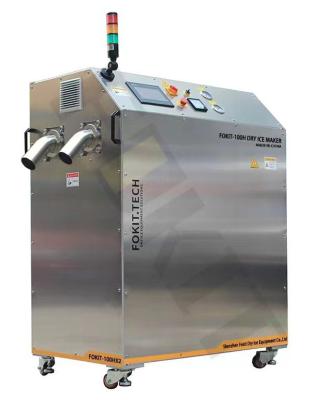 China Efficient and stable automatic dry ice granulator//dry ice freezer 1080*680*1280mm for sale