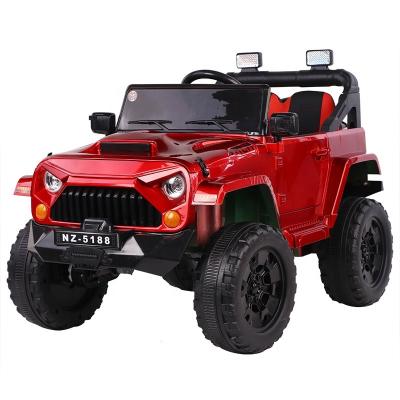 China Ride On Toy Children's Electric Four Wheel Drive Toy Car Can Ride Large Carry Babies Kids Electric Ride Remote Control Off-Road Ride On Car for sale