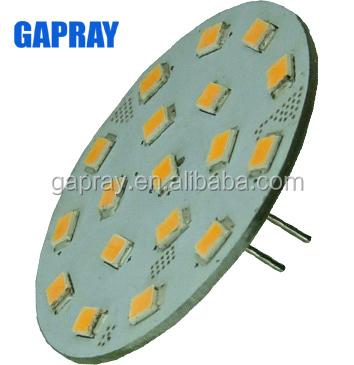 China Automotive Boats Etc Caravan Yacht Marine G4 Recessed Light SMD2835 2.6w 12v RVs LED with CE RoHS for sale