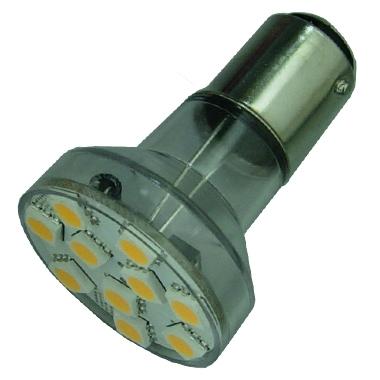 China RV Non Polarity DC 10-30V 5050 SMD LED Bayonet Light Bulbs for sale