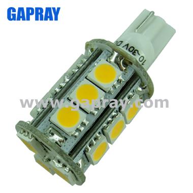 China Marine Tower SMD 5050 DC 12V T10 LED For Car for sale