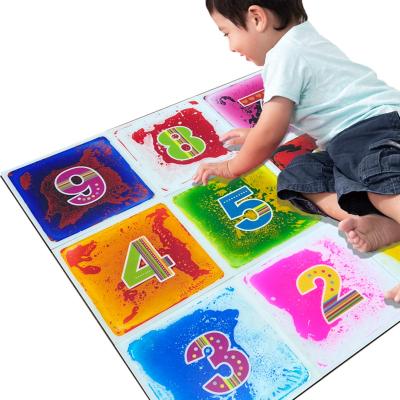 China High load bearing capacity up to 120kg toy number marker mat wholesale high quality jumping hopscotch play mat games for kids outdoor for sale