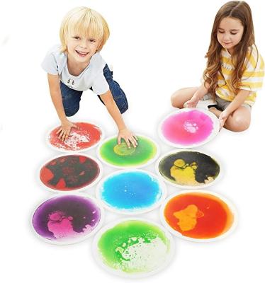 China Non-Toxic Filled Color Baby Mat Sensory Game Mat For Infants And Toddlers Non-Toxic Eco-Friendly Eco-Friendly Child Development Play Liquid Babies for sale